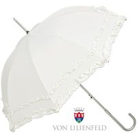 Regenschirm Rüschen Hochzeit